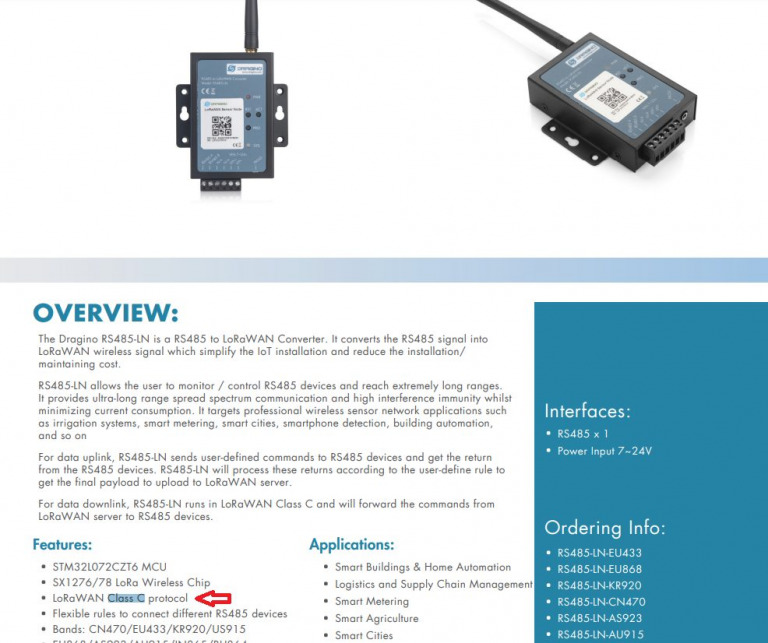 LoRaWAN Class A, B And C - IoTThinks.com