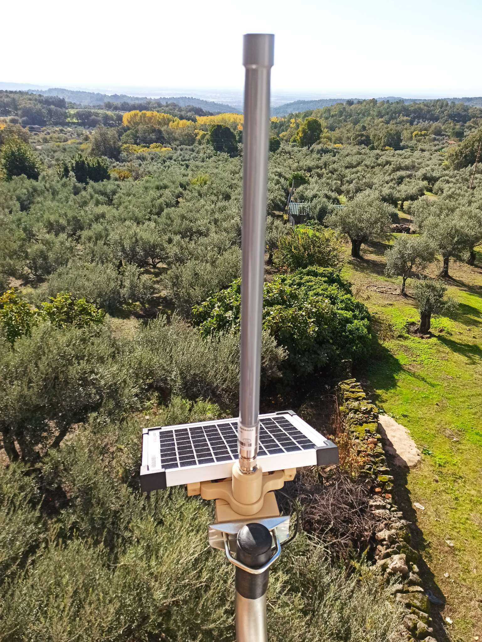 router at high position